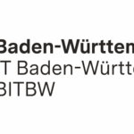Logo mit drei schwarzen Löwen auf der linken Seite und dem Text Baden-Württemberg IT Baden-Württemberg BITBW auf der rechten Seite, alles in Schwarz auf weißem Hintergrund.